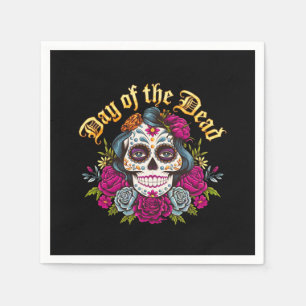 Servilleta De Papel Día de los Muertos: Celebración del Día de los Mue