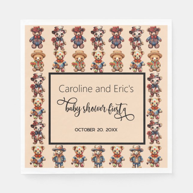 Servilleta De Papel Día de los Muertos en México (Anverso)