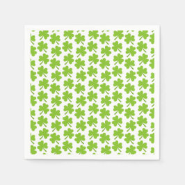 Servilleta De Papel Día de los Shamrock ligeros