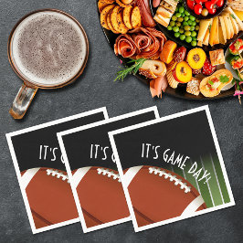 Servilleta De Papel Día de partidos de fútbol