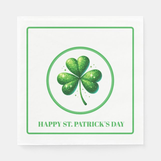 Servilleta De Papel Día de San Patricio  (Anverso)