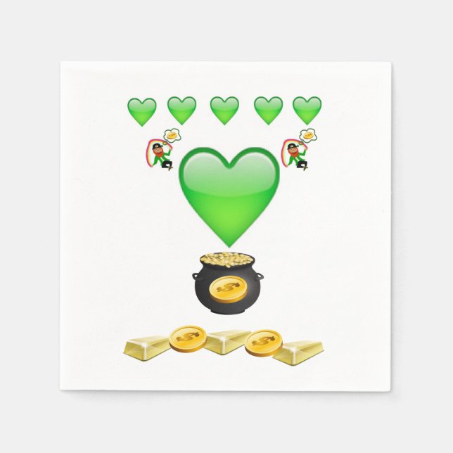 Servilleta De Papel Día de San Patricio (Anverso)