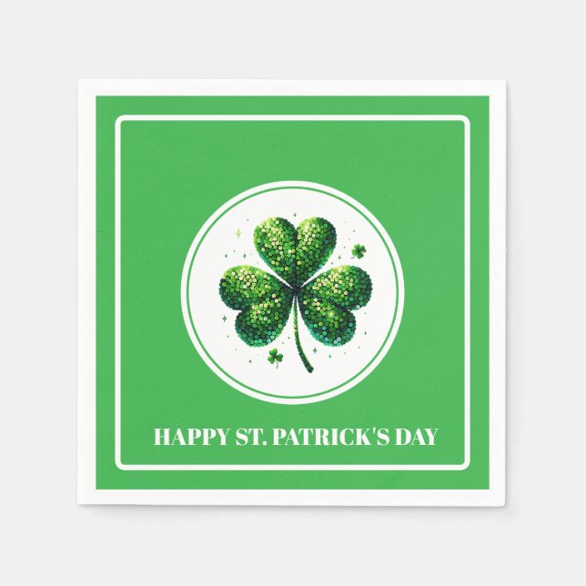 Servilleta De Papel Día de San Patricio  (Anverso)