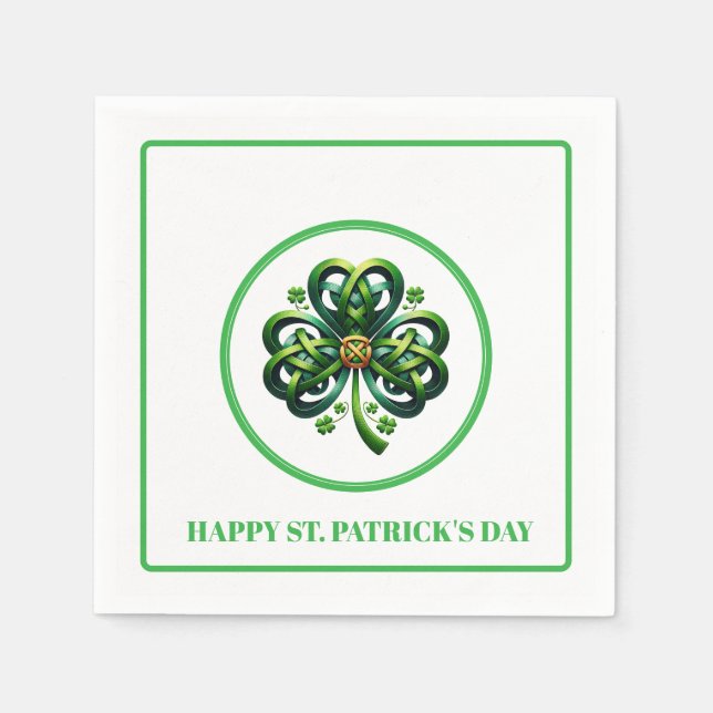 Servilleta De Papel Día de San Patricio  (Anverso)