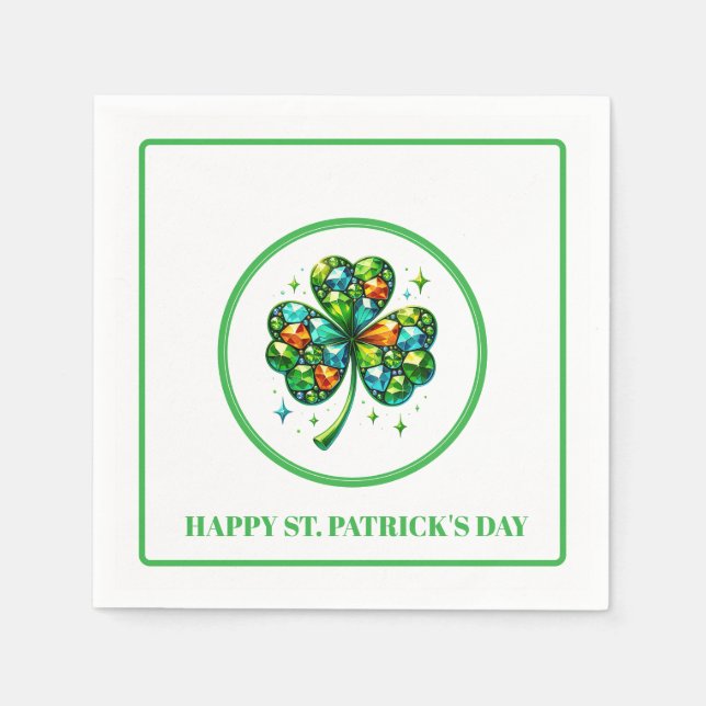Servilleta De Papel Día de San Patricio  (Anverso)