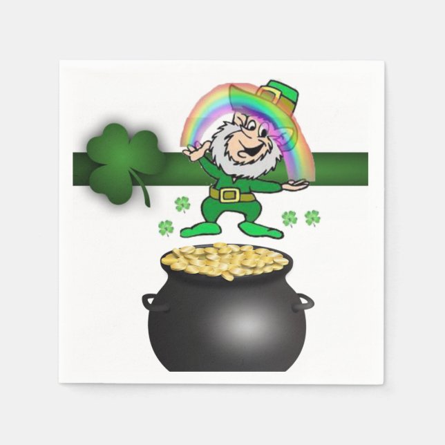 Servilleta De Papel Día de San Patricio (Anverso)