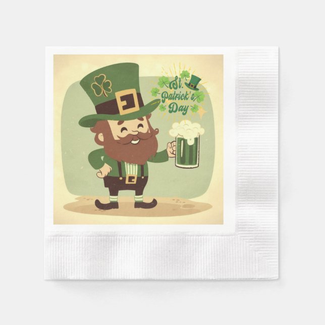 Servilleta De Papel Día de San Patricio (Anverso)