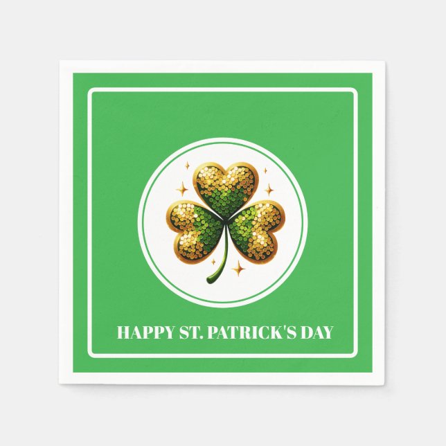 Servilleta De Papel Día de San Patricio (Anverso)