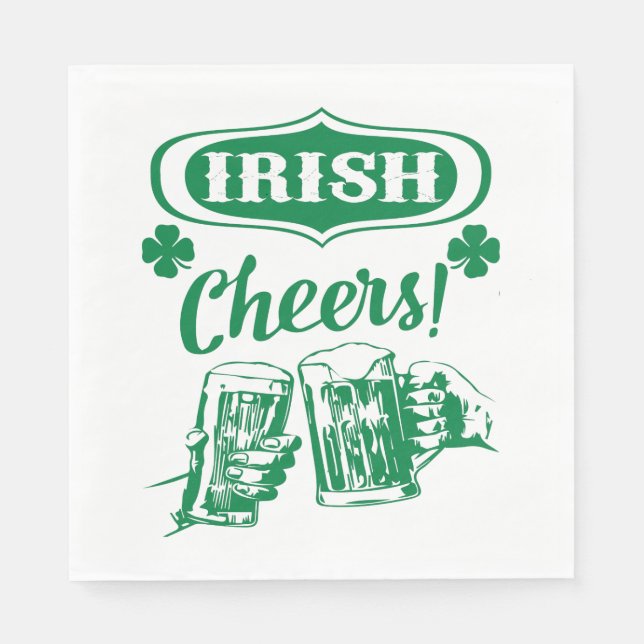 Servilleta De Papel Día de San Patricio (Anverso)