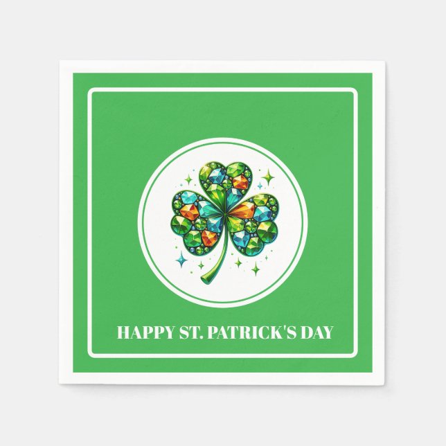 Servilleta De Papel Día de San Patricio  (Anverso)