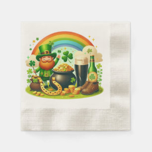 Servilleta De Papel Día de San Patricio, bonito y caprichoso