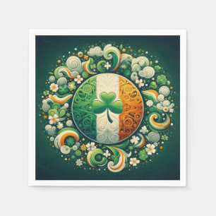 Servilleta De Papel Día de San Patricio/Irlanda/Irlanda