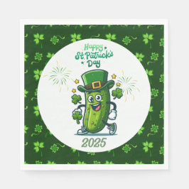 Servilleta De Papel Día de San Patricio Pickle 2025