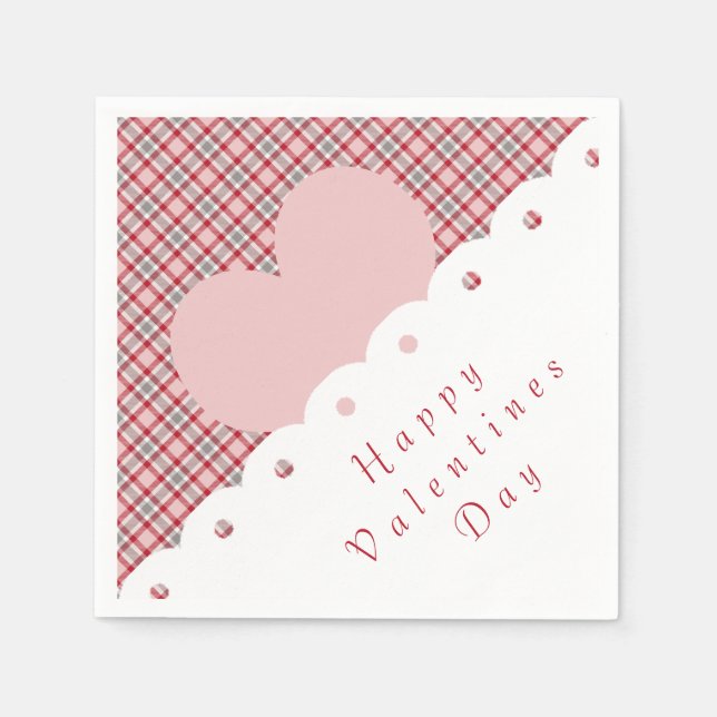 Servilleta De Papel Día de San Valentín (Anverso)