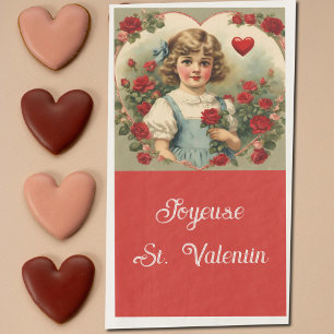 Servilleta De Papel Día de San Valentín Francés