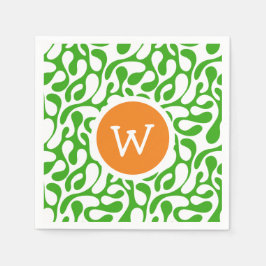 Servilleta De Papel Día de Swirly Saint Patrick