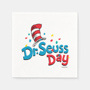 Servilleta De Papel Día del Dr. Seuss   Confetti