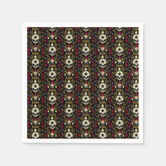 Servilleta De Papel Día del gótico 22 de mayo (Anverso)