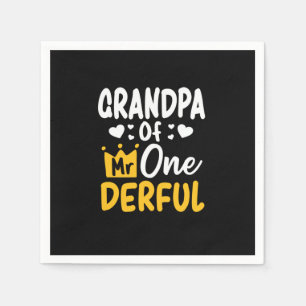 Servilleta De Papel Día del padre Abuelo del Sr. Onemaravilloso prime