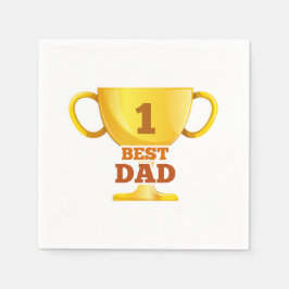 Servilleta De Papel Día del Padre Feliz | Napkin