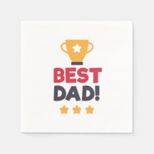 Día del Padre Feliz | Napkin