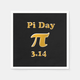 Servilleta De Papel Día Pi 2016