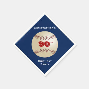Servilleta De Papel Diamante de béisbol, nombre, papel de la fiesta de