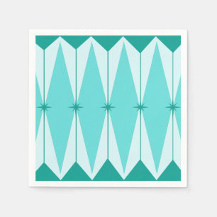 Servilleta De Papel Diamantes geométricos y servilletas de papel de