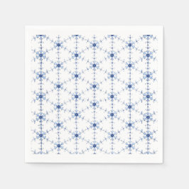 Servilleta De Papel Diamond Snowflake Pattern