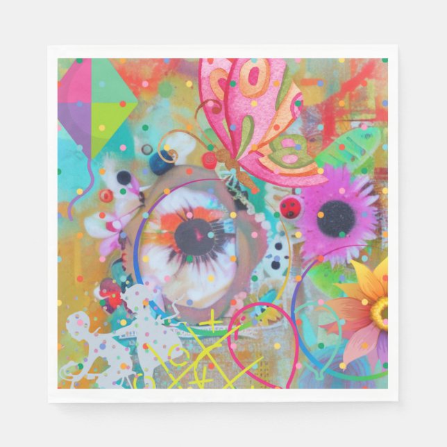 Servilleta De Papel Días de Halcyon (Anverso)