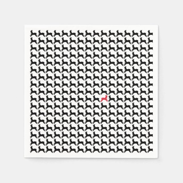 Servilleta De Papel Diferente (Anverso)