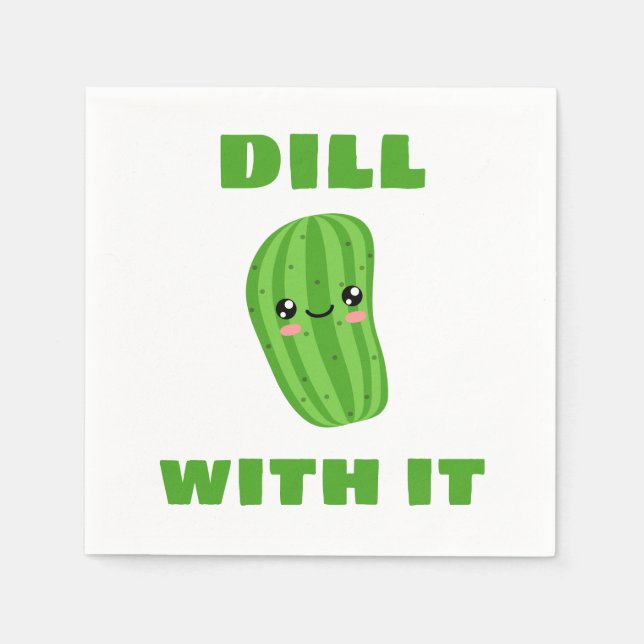 Servilleta De Papel Dill with it (Anverso)
