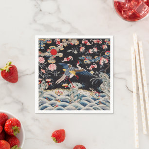 Servilleta De Papel Dinastía de faisán dorado/China imperial
