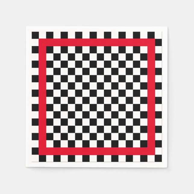 Servilleta De Papel Diner de los 50 (Anverso)