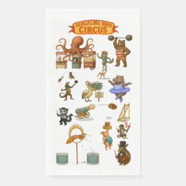 Servilleta De Papel Dingaling Bros Circus acts