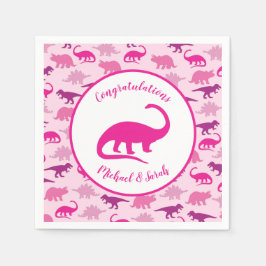 Servilleta De Papel Dinosaur Baby Shower