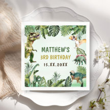 Dinosaur Boy 3 Fiesta de cumpleaños