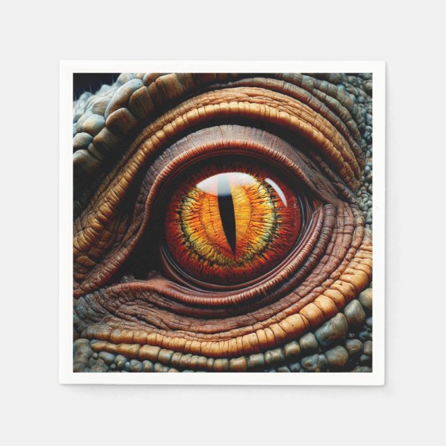 Servilleta De Papel Dinosaur Eye (Anverso)
