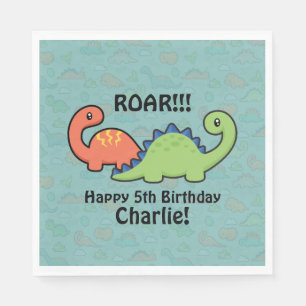 Servilleta De Papel Dinosaur Fun