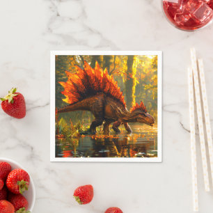 Servilleta De Papel Dinosaurio