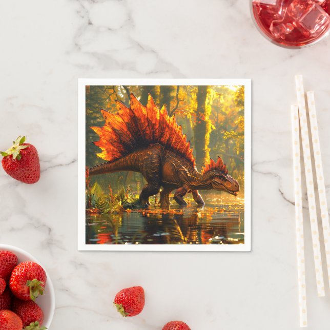 Servilleta De Papel Dinosaurio (In situ)