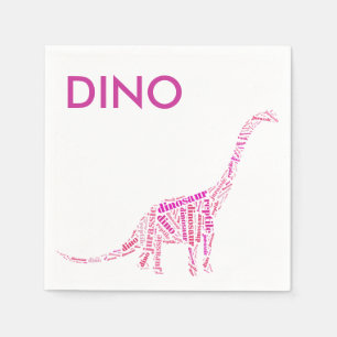 Servilleta De Papel Dinosaurio