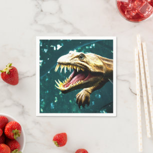 Servilleta De Papel Dinosaurio