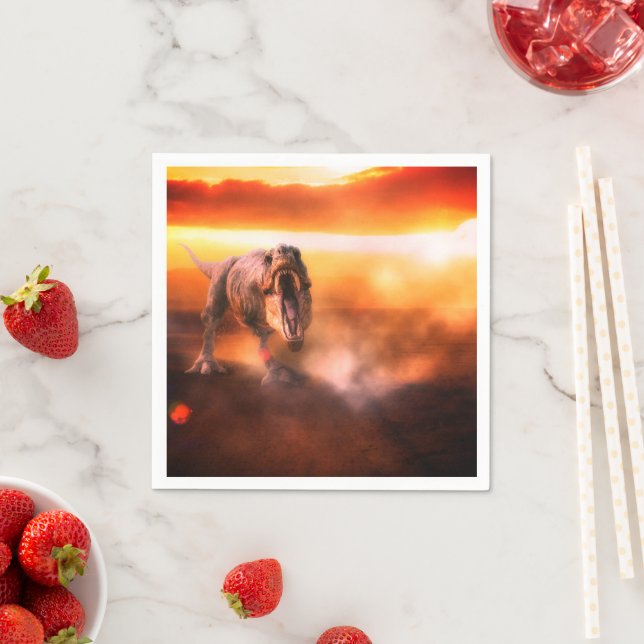 Servilleta De Papel Dinosaurio (In situ)