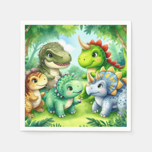Servilleta De Papel dinosaurio