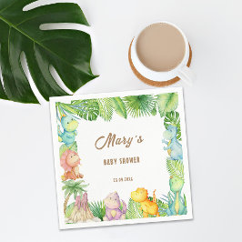 Servilleta De Papel Dinosaurio Baby