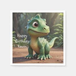 Servilleta De Papel Dinosaurio cutáneo