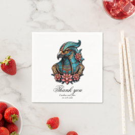 Servilleta De Papel Dios del Halcón Egipcio.