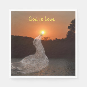 Servilleta De Papel Dios es amor