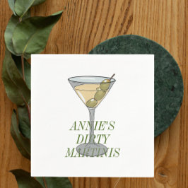 Servilleta De Papel Dirty Martini